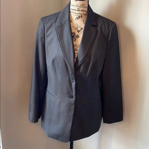 Calvin Klein Pinstripe Blazer
